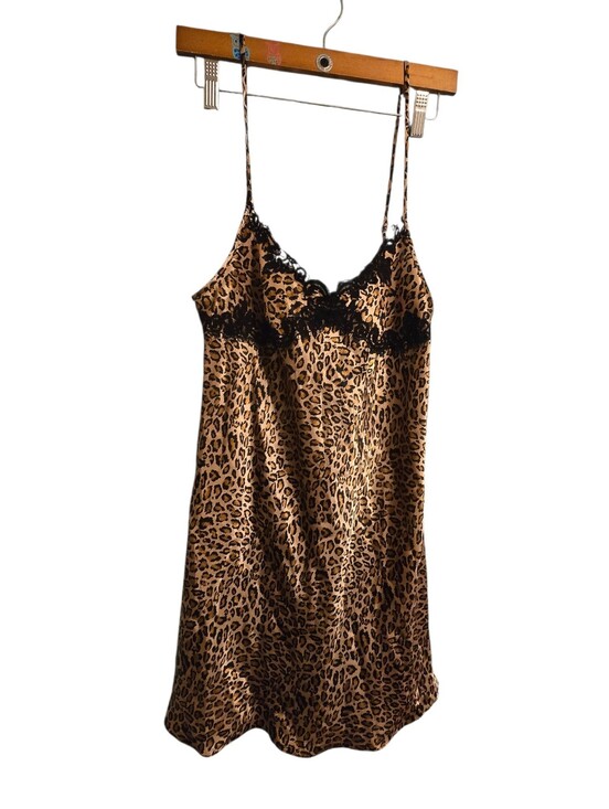 Morgan Taylor Other - Vintage | Animal Print Silky Slip Dress